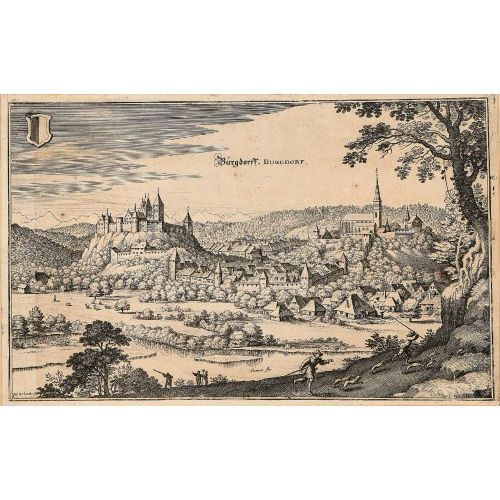 MATTH�US I MERIAN : 'Burgdorff. Burgdorf' (DOBIASCHOFSKY AUKTIONEN AG)