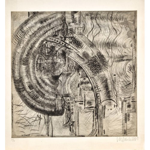 BERNHARD LUGINB�HL : 'Radierung III' (DOBIASCHOFSKY AUKTIONEN AG)