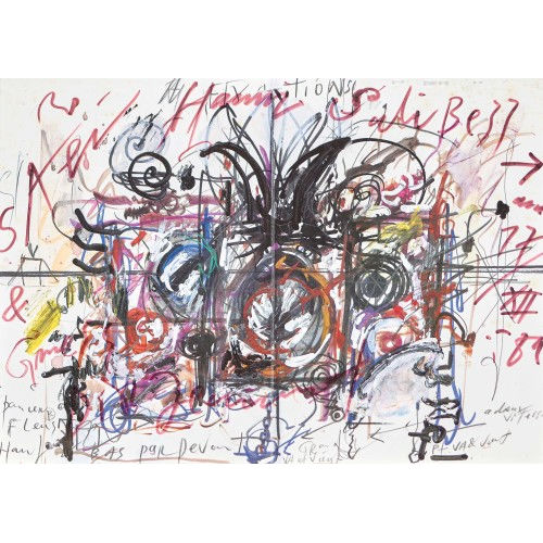 JEAN TINGUELY : 'pour un Fleur...' (DOBIASCHOFSKY AUKTIONEN AG)