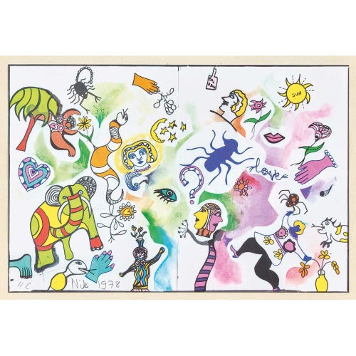 NIKI DE SAINT PHALLE : Kleine Welten (DOBIASCHOFSKY AUKTIONEN AG)