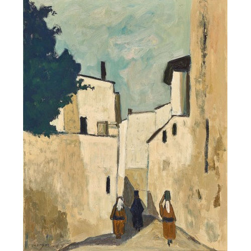 GEORGES BORGEAUD : 'Ruelle' (DOBIASCHOFSKY AUKTIONEN AG)
