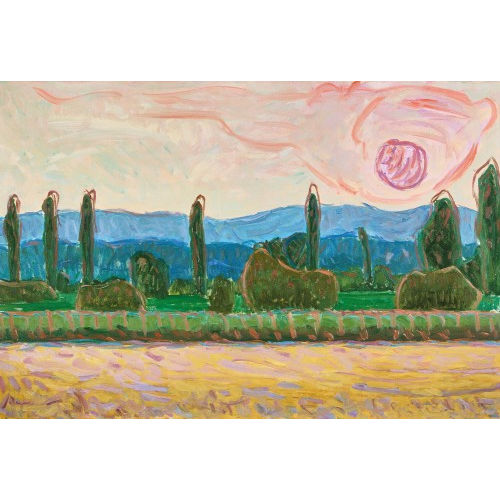 HANS JAUSLIN : Sommerlandschaft (DOBIASCHOFSKY AUKTIONEN AG)