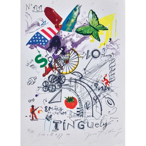 JEAN TINGUELY : 'Viva Solothurn' (DOBIASCHOFSKY AUKTIONEN AG)