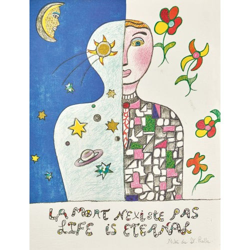 NIKI DE SAINT PHALLE : 'La morte n'existe pas' (DOBIASCHOFSKY AUKTIONEN AG)