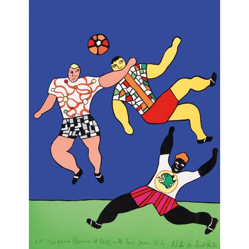 NIKI DE SAINT PHALLE : Die Spieler (DOBIASCHOFSKY AUKTIONEN AG)