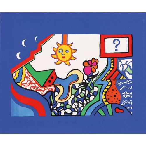 NIKI DE SAINT PHALLE : Le soleil (DOBIASCHOFSKY AUKTIONEN AG)