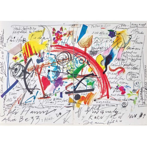 JEAN TINGUELY : 'Jean Tinguely Inferno 1984, Kornfeld...' (DOBIASCHOFSKY AUKTIONEN AG)