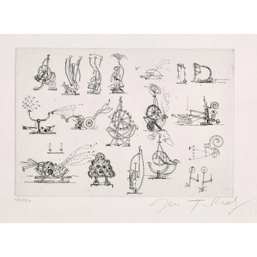 JEAN TINGUELY : 'Theaterbrunnen Basel' (DOBIASCHOFSKY AUKTIONEN AG)