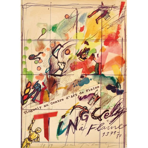 JEAN TINGUELY : 'Tinguely au Centre d'Art de Flaine 1979' (DOBIASCHOFSKY AUKTIONEN AG)