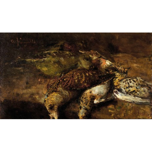 ADOLFO FERAGUTTI VISCONTI : 'Natura morta con beccaccine' (DOBIASCHOFSKY AUKTIONEN AG)
