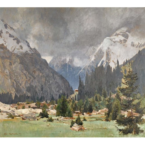 LEO KALMUS : Im Haslital (DOBIASCHOFSKY AUKTIONEN AG)