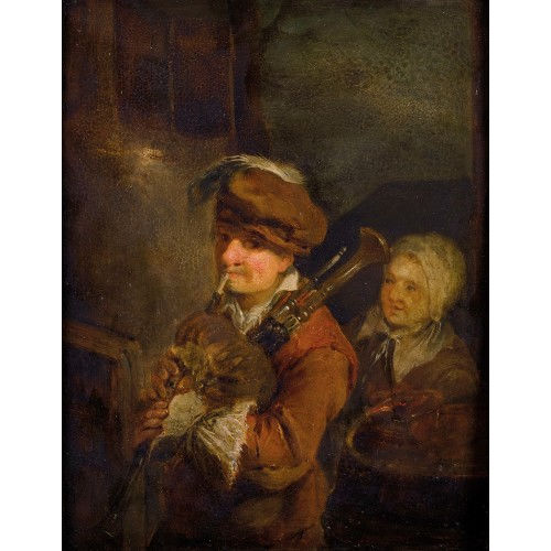 17. JH. HOLLAND : Der Dudelsackpfeifer (DOBIASCHOFSKY AUKTIONEN AG)