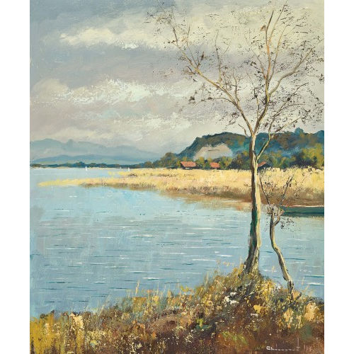MAX CL�MENT : 'Portalban am Neuenburgersee' (DOBIASCHOFSKY AUKTIONEN AG)