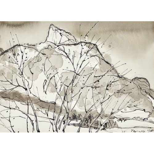 TERUKO YOKOI : R�tlihorn bei Saanen-Gstaad (DOBIASCHOFSKY AUKTIONEN AG)