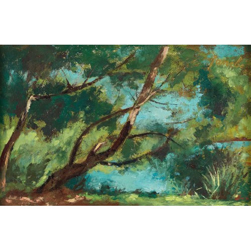 JEANNE) JANEB� (EIGTL. BARRAUD-PELLET : 'Petit paysage' (DOBIASCHOFSKY AUKTIONEN AG)