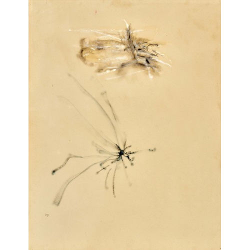 HENRI MICHAUX : 'L'abeille' (DOBIASCHOFSKY AUKTIONEN AG)