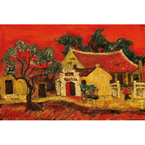 HA M�NG KHANH : 'Banlieue de Hanoi' (DOBIASCHOFSKY AUKTIONEN AG)