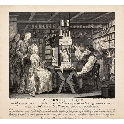 GOTTFRIED LOCHER : 'La pharmacie rustique' (DOBIASCHOFSKY AUKTIONEN AG)