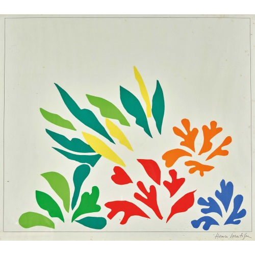 HENRI MATISSE : Komposition (DOBIASCHOFSKY AUKTIONEN AG)