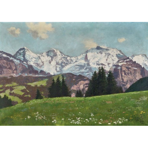 THEODOR RECKNAGL : Eiger, M�nch und Jungfrau (DOBIASCHOFSKY AUKTIONEN AG)