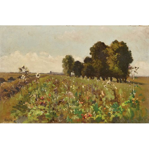 JOSUA VON GIETL : 'Blumige Wiese' (DOBIASCHOFSKY AUKTIONEN AG)