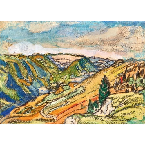 CHARLES L'EPLATTENIER : Paysage (DOBIASCHOFSKY AUKTIONEN AG)