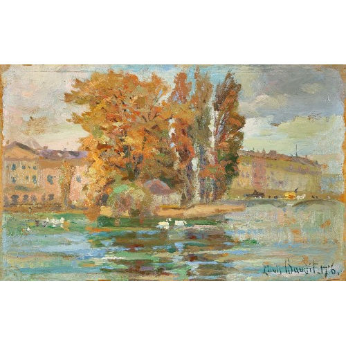LOUIS-AM�D�E BAUDIT : '�le Rousseau' (DOBIASCHOFSKY AUKTIONEN AG)
