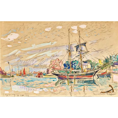 PAUL SIGNAC : 'Loguivy' (DOBIASCHOFSKY AUKTIONEN AG)