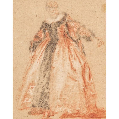 NICOLAS LANCRET : Une Polonaise (DOBIASCHOFSKY AUKTIONEN AG)