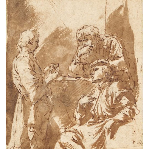SALVATOR ROSA : Joseph deutet die Tr�ume der Gefangenen (DOBIASCHOFSKY AUKTIONEN AG)