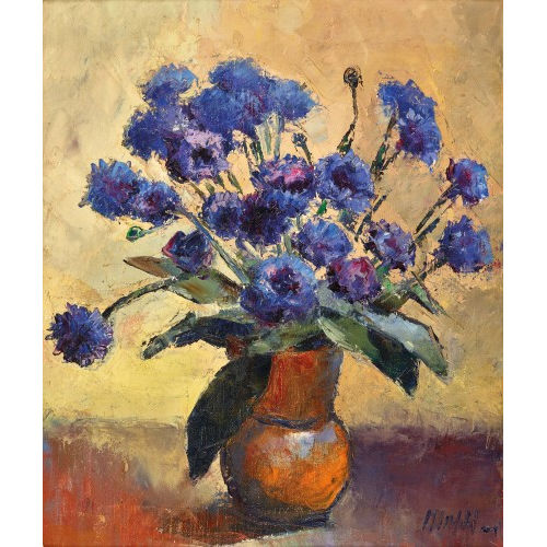 WALTER MAFLI : Blumenstillleben (DOBIASCHOFSKY AUKTIONEN AG)