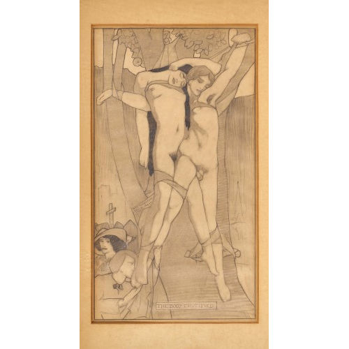ERIC HARALD MACBETH ROBERTSON : 'The body crucified' (DOBIASCHOFSKY AUKTIONEN AG)