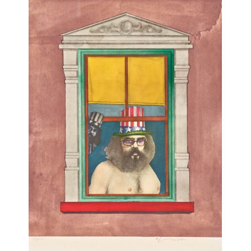 RICHARD LINDNER : 'Allen Ginsberg' (DOBIASCHOFSKY AUKTIONEN AG)
