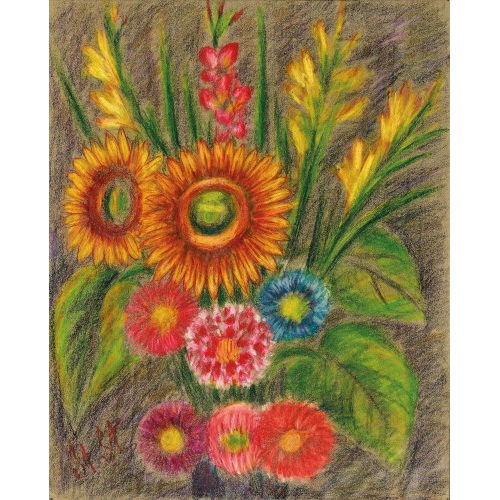 STANISLAW ST�CKGOLD : Bouquet de fleurs (DOBIASCHOFSKY AUKTIONEN AG)