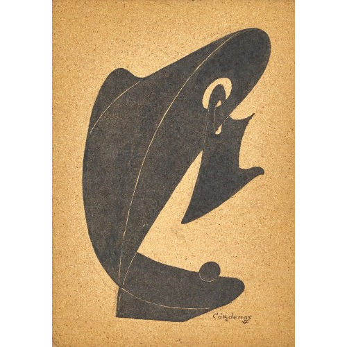 AUGUSTIN CARDENAS : 'Composition' (DOBIASCHOFSKY AUKTIONEN AG)