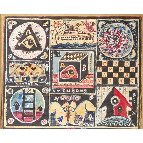 GUY HARLOFF : 'Ex Voto V/59' (DOBIASCHOFSKY AUKTIONEN AG)