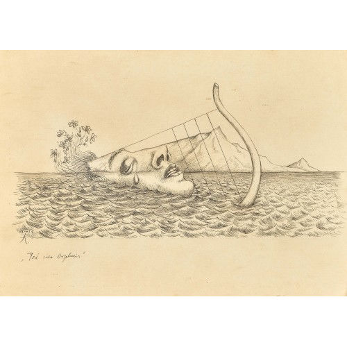 FRITZ K�THE : 'Tod des Orpheus' (DOBIASCHOFSKY AUKTIONEN AG)