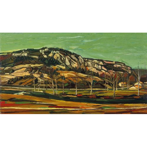 ALBERT SCHNYDER : 'Les rochers' (DOBIASCHOFSKY AUKTIONEN AG)