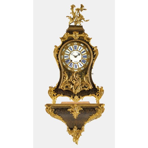 PRUNKPENDULE : Louis XV, Frankreich, 18. Jh. (Thiout Le Jeune) (DOBIASCHOFSKY AUKTIONEN AG)