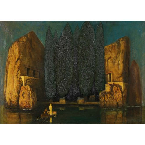 ALMA LOUISE R�DIS�HLI : Die Toteninsel (nach Arnold B�cklin) (DOBIASCHOFSKY AUKTIONEN AG)