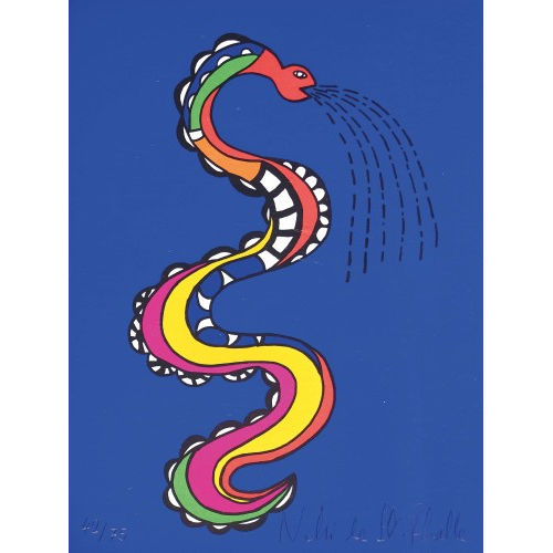 NIKI DE SAINT PHALLE : Schlange (DOBIASCHOFSKY AUKTIONEN AG)