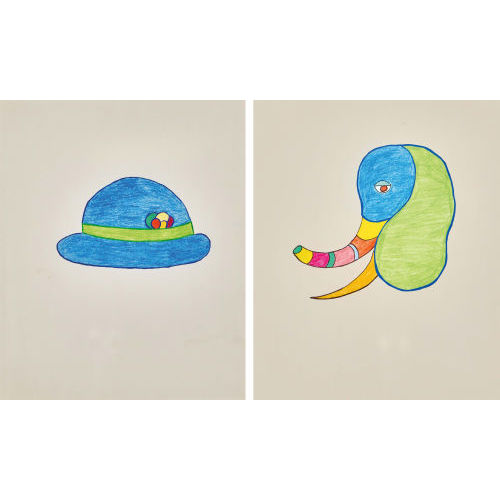 NIKI DE SAINT PHALLE : Le chapeau./L'�l�phant (DOBIASCHOFSKY AUKTIONEN AG)