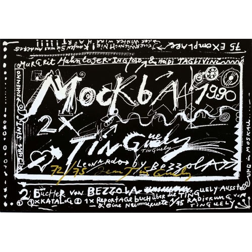 JEAN TINGUELY : 'Tinguely in Moskau' (DOBIASCHOFSKY AUKTIONEN AG)