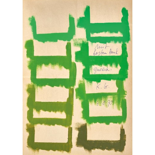 KARL GERSTNER : Ohne Titel (DOBIASCHOFSKY AUKTIONEN AG)