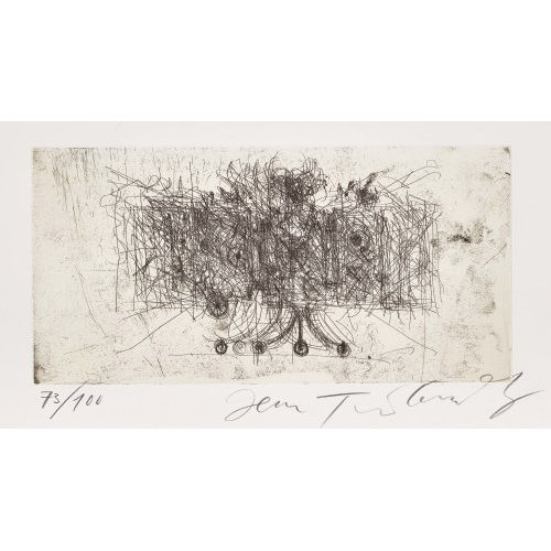 JEAN TINGUELY : Konstruktion (DOBIASCHOFSKY AUKTIONEN AG)