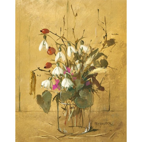 REN�E YOLANDA HAUSER : 'Bouquet d'hiver' (DOBIASCHOFSKY AUKTIONEN AG)