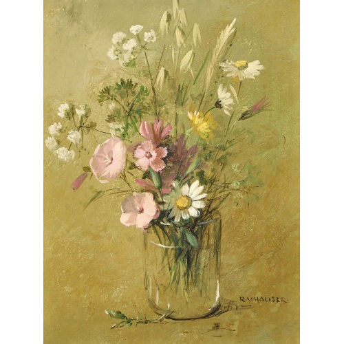 REN�E YOLANDA HAUSER : 'Petit bouquet rose' (DOBIASCHOFSKY AUKTIONEN AG)