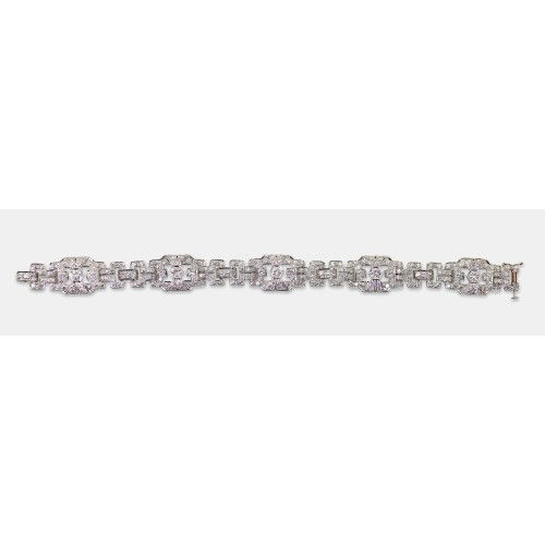 DIAMANT-BRACELET : (DOBIASCHOFSKY AUKTIONEN AG)