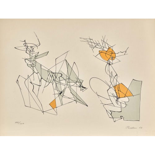 WALTER BODMER : Skurrile Figuren (DOBIASCHOFSKY AUKTIONEN AG)