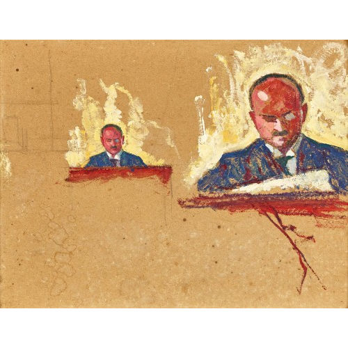 SIGISMUND RIGHINI : 'Rechtsanwalt Dr. N. Mahlz(?)' (DOBIASCHOFSKY AUKTIONEN AG)